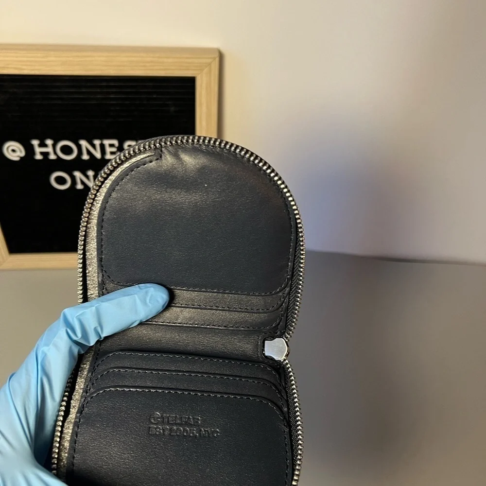 Navy Telfar wallet